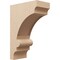 Ekena Millwork 11"W x 22"D x 33"H Classic Diane Rough Cedar Woodgrain TimberThane Corbel, Primed Tan CORUR11X22X33DIARCPR - alternate 1